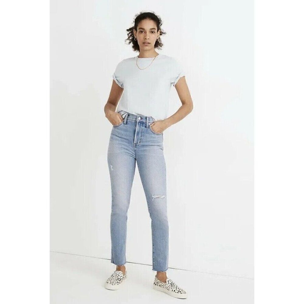 Madewell The Perfect Vintage Jean in Coffey Wash Worn-In Edition Size 28 MC492
